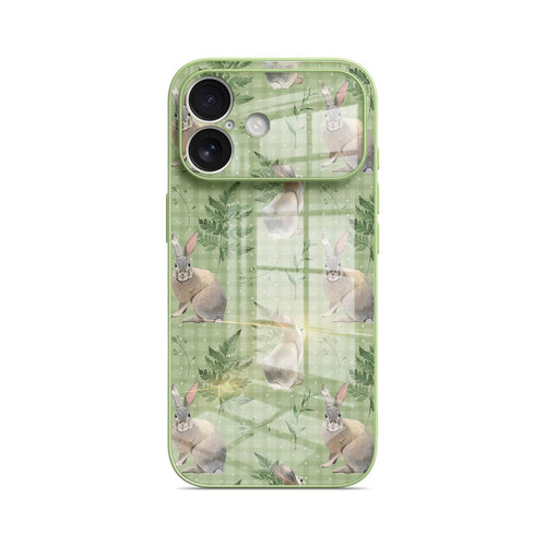 Bunny Fun - iPhone Glass Case