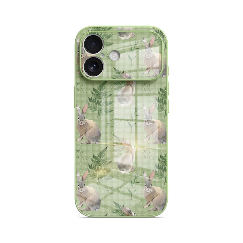 Bunny Fun - iPhone Glass Case