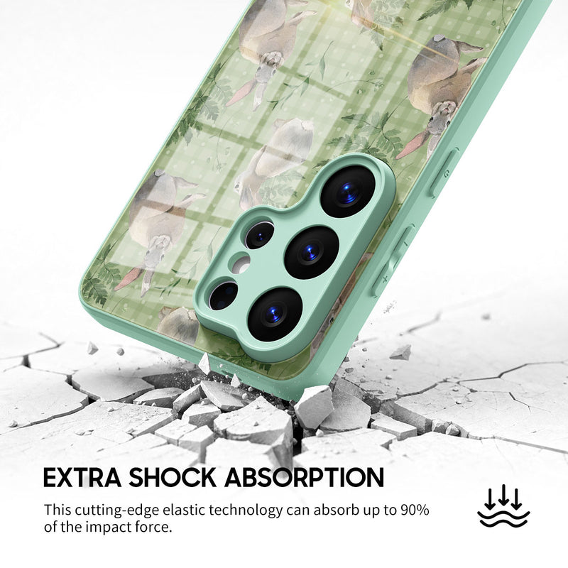 Bunny Fun - Samsung Glass Case