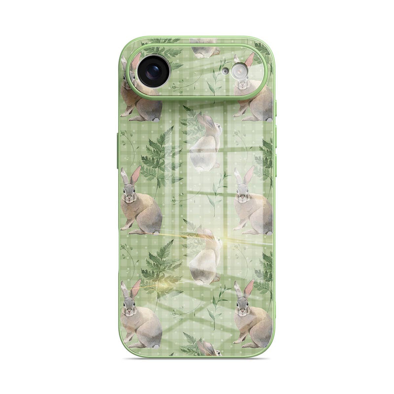 Bunny Fun - iPhone Glass Case
