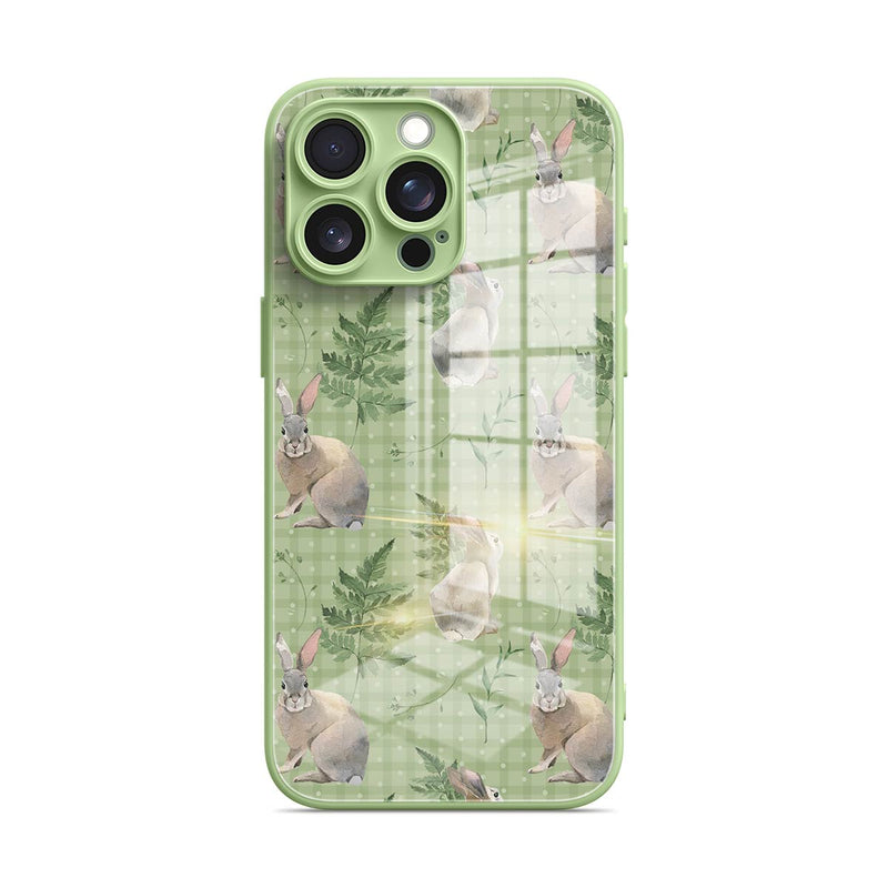 Bunny Fun - iPhone Glass Case