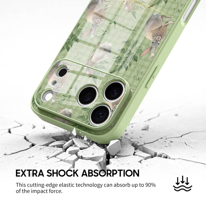 Bunny Fun - iPhone Glass Case