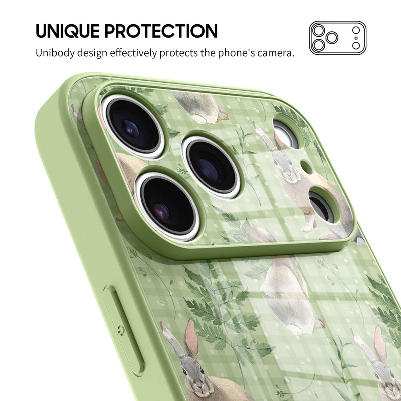 Bunny Fun - iPhone Glass Case