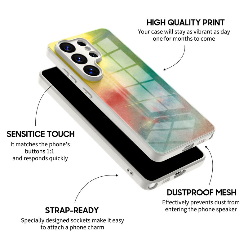Warm Sun - Samsung Glass Case