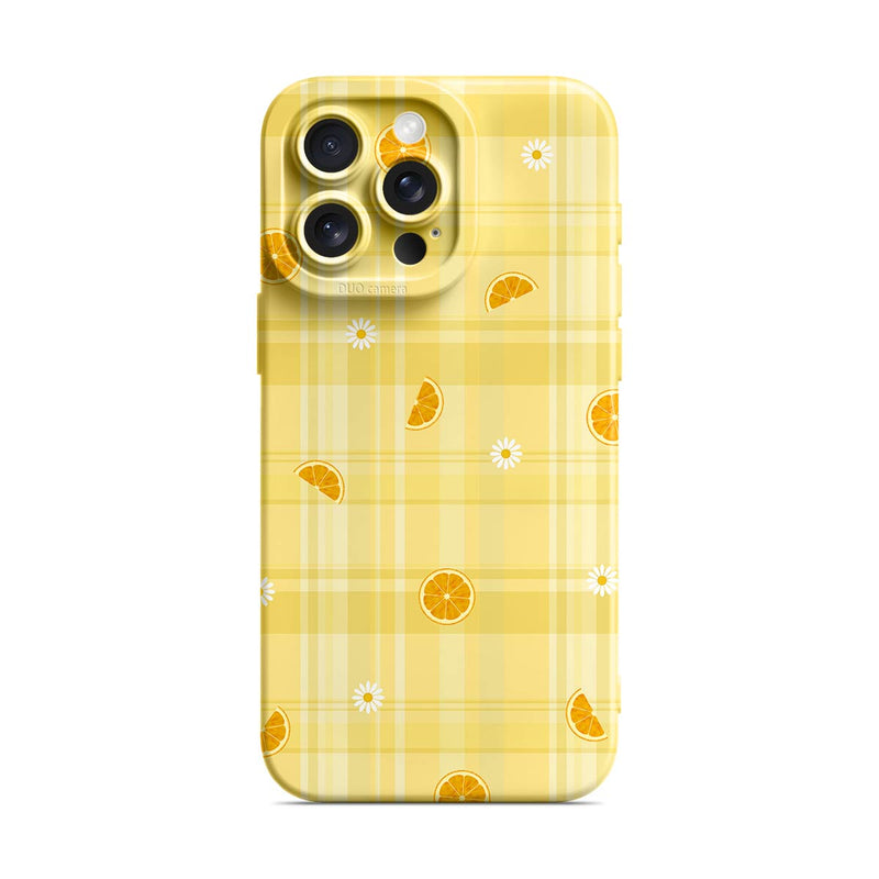 Lemony Freshness - iPhone Silicone Case