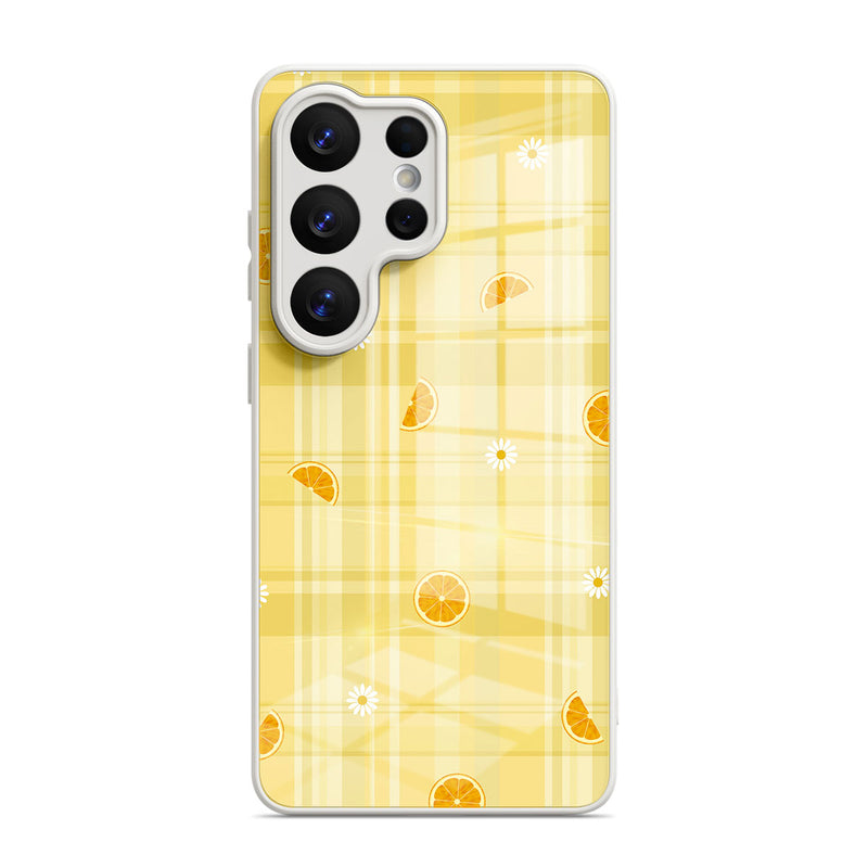 Lemony Freshness - Samsung Glass Case