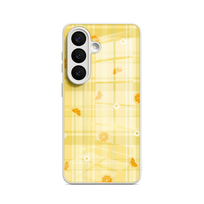 Lemony Freshness - Samsung Glass Case