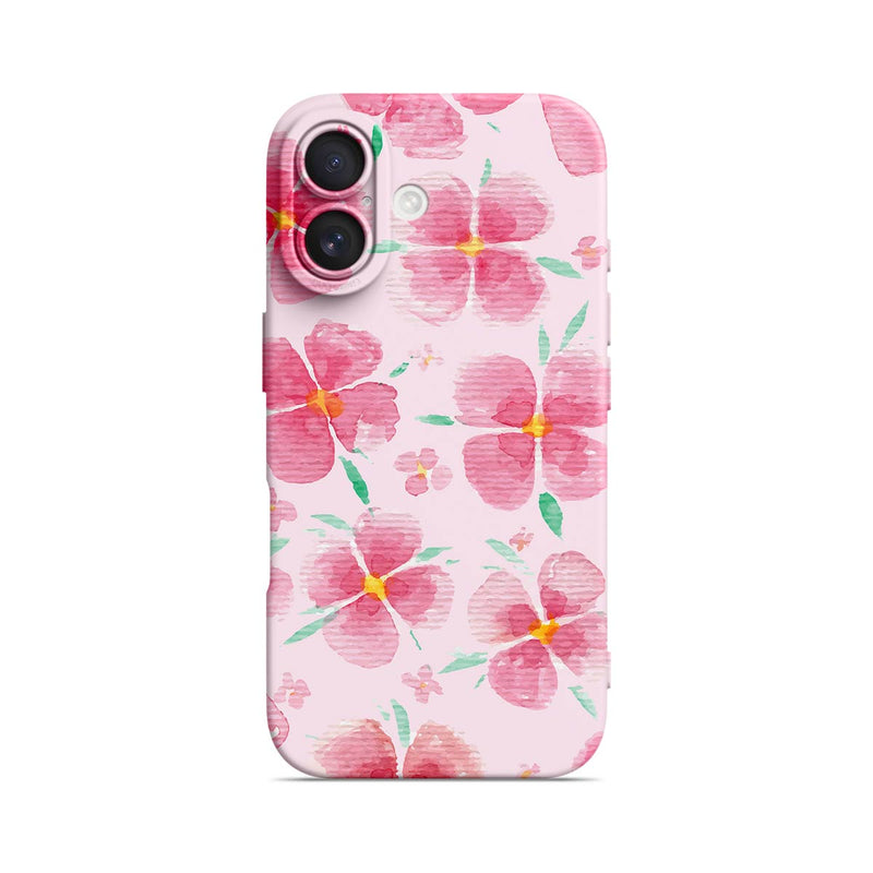 Pink Peach Blossom - iPhone Silicone Case