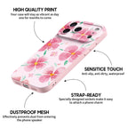 Pink Peach Blossom - iPhone Silicone Case
