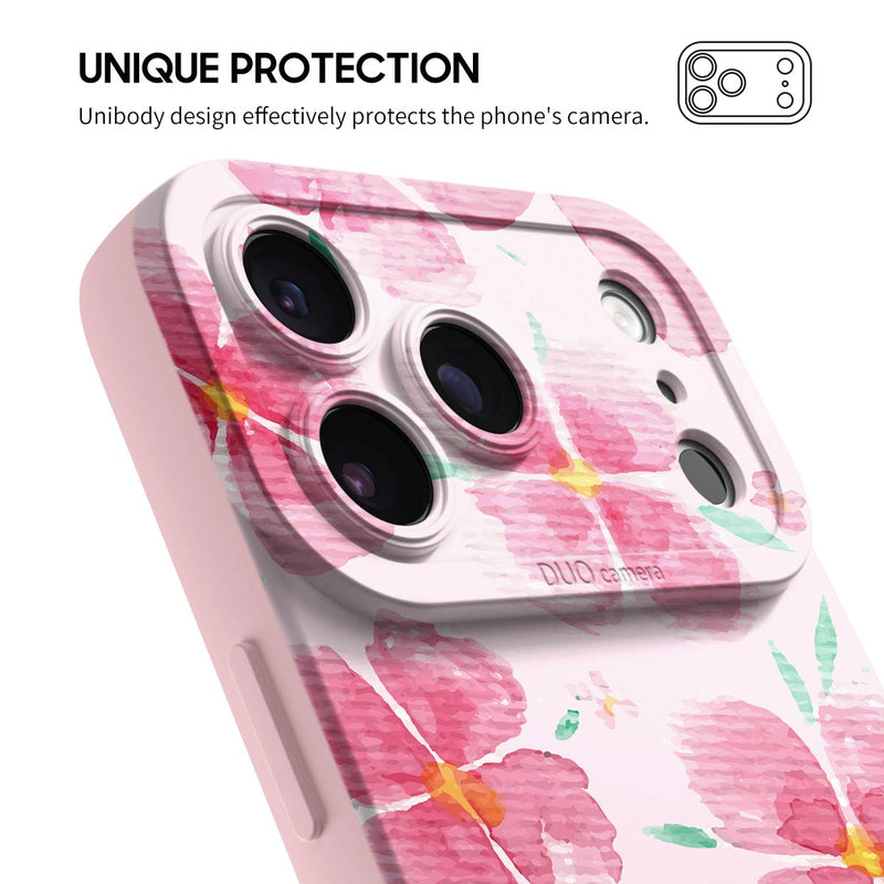 Pink Peach Blossom - iPhone Silicone Case
