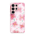 Pink Peach Blossom - Samsung Glass Case