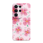 Pink Peach Blossom - Samsung Silicone Case