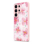 Pink Peach Blossom - Samsung Glass Case