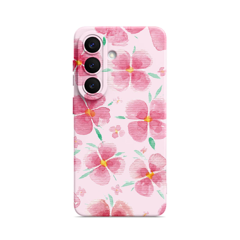 Pink Peach Blossom - Samsung Silicone Case