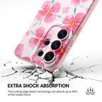 Pink Peach Blossom - Samsung Silicone Case