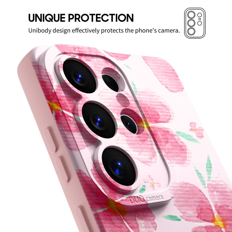 Pink Peach Blossom - Samsung Silicone Case