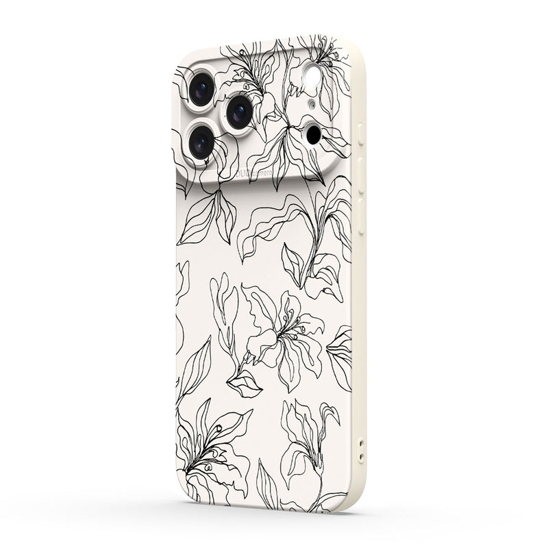 Flower of Purity - iPhone Silicone Case