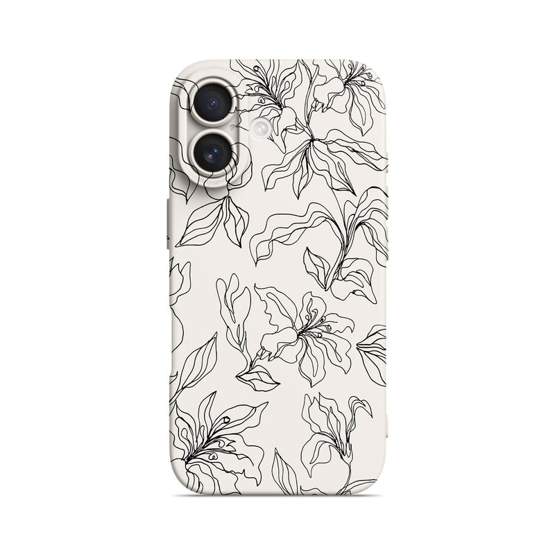 Flower of Purity - iPhone Silicone Case