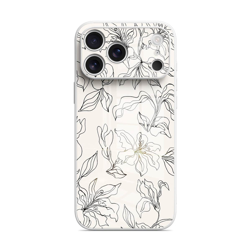 Flower of Purity - iPhone Glass Case