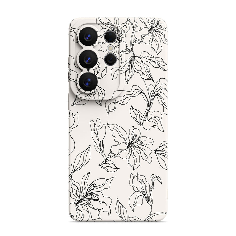 Flower of Purity - Samsung Silicone Case