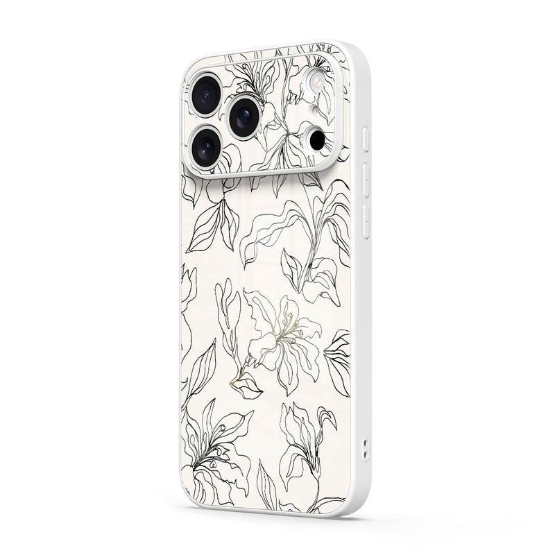 Flower of Purity - iPhone Glass Case