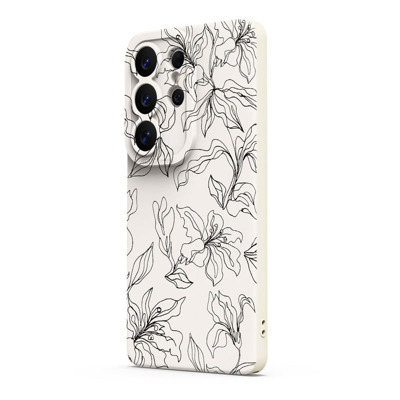 Flower of Purity - Samsung Silicone Case
