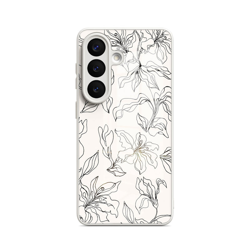 Flower of Purity - Samsung Glass Case