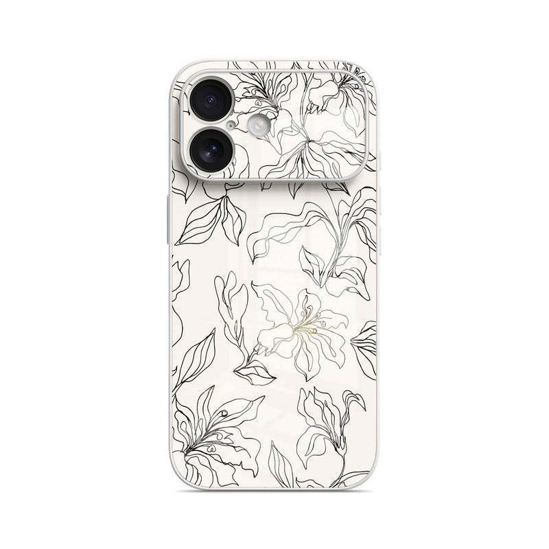 Flower of Purity - iPhone Glass Case