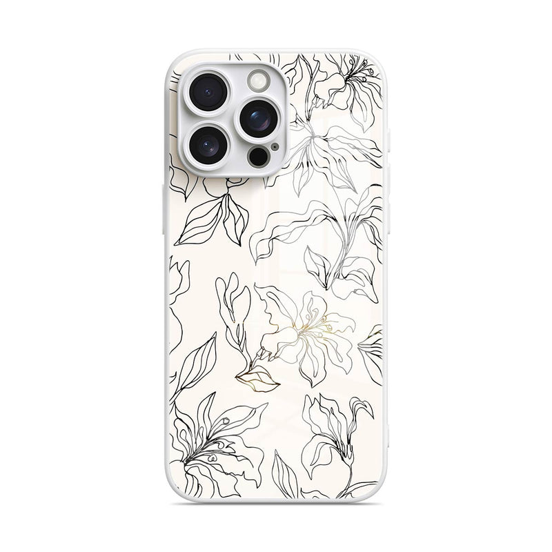 Flower of Purity - iPhone Glass Case