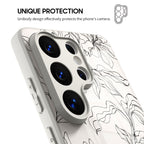 Flower of Purity - Samsung Glass Case