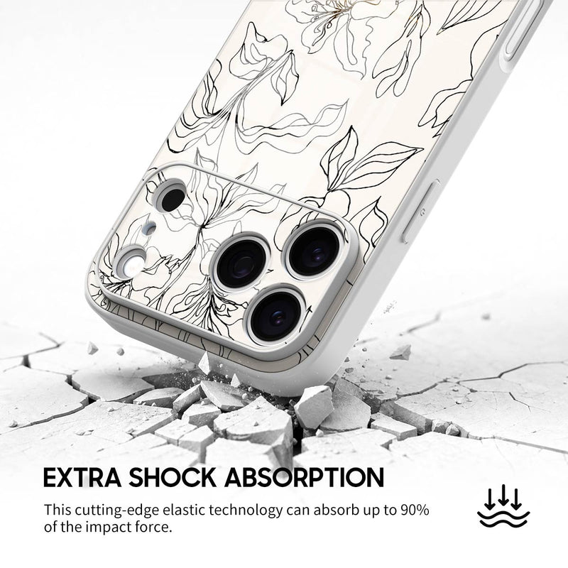 Flower of Purity - iPhone Glass Case