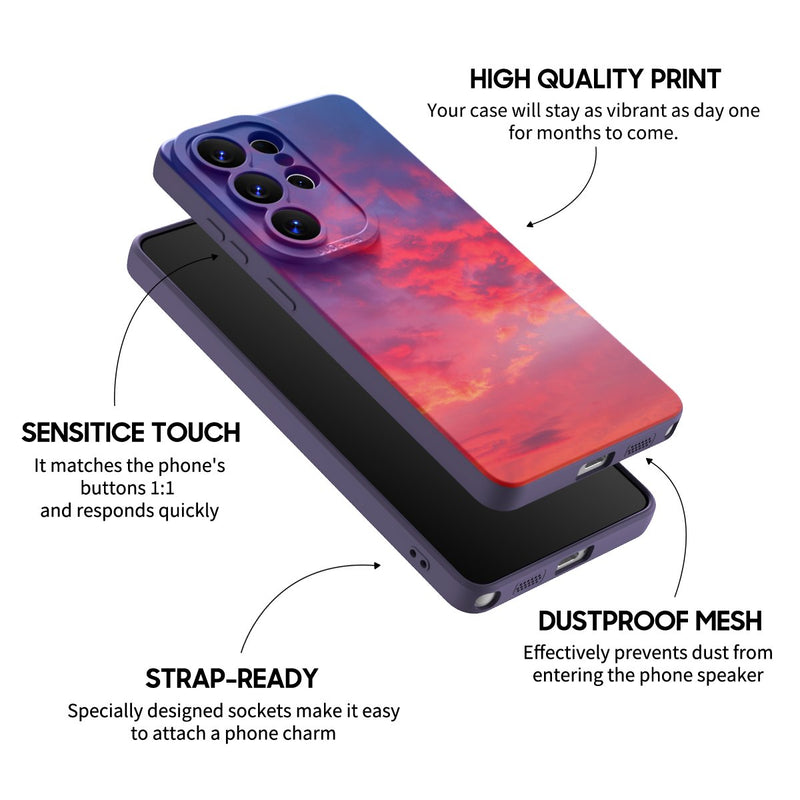 Sunset Glow - Samsung Silicone Case