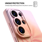 Pink Leaf - Samsung Silicone Case
