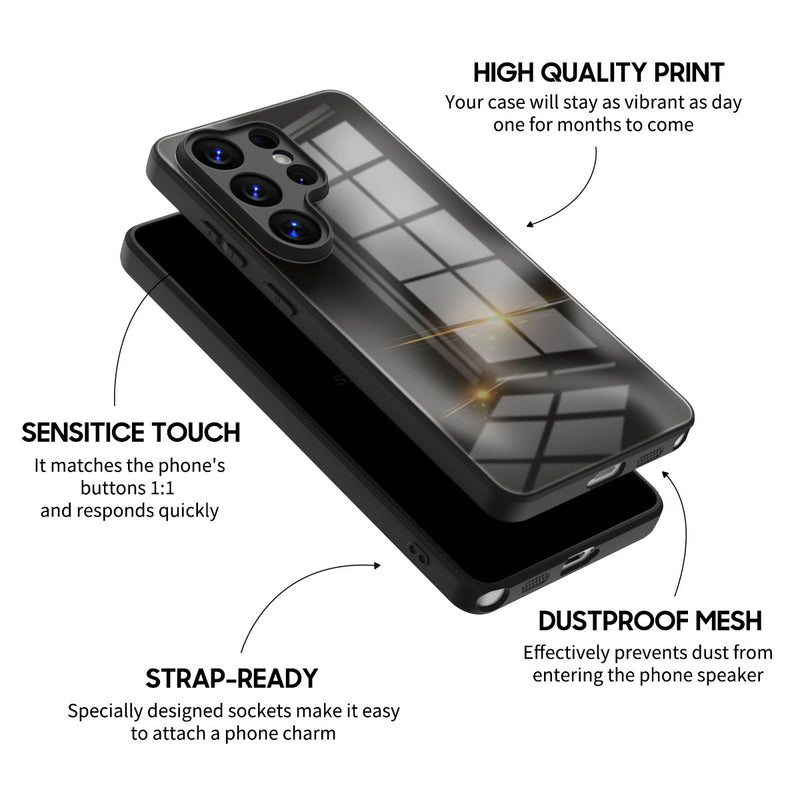 Mysterious Night - Samsung Glass Case
