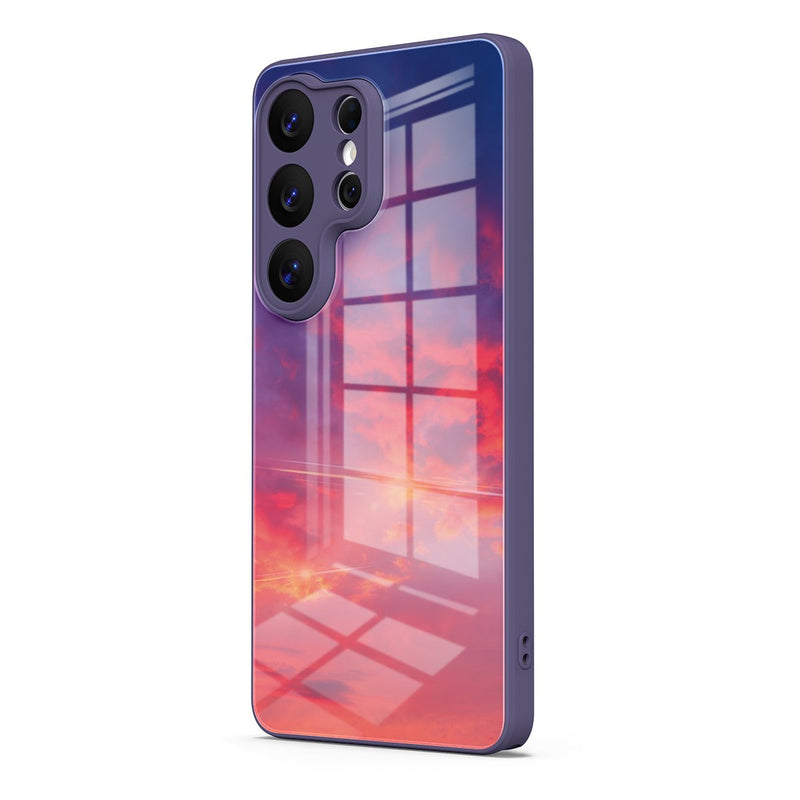 Sunset Glow - Samsung Glass Case