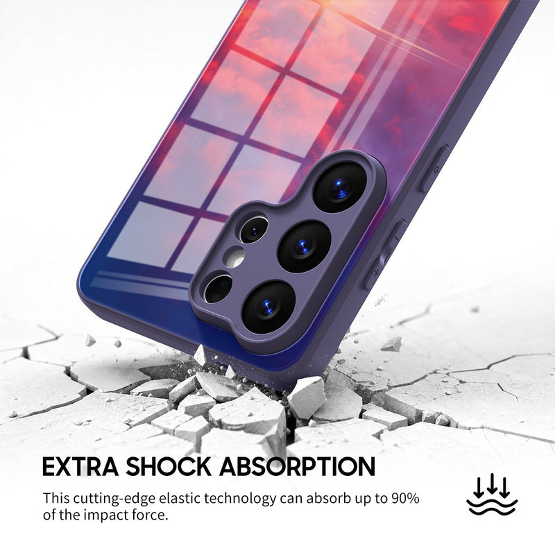 Sunset Glow - Samsung Glass Case