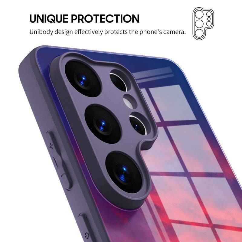 Sunset Glow - Samsung Glass Case