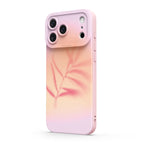 Pink Leaf - iPhone Silicone Case