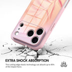 Pink Leaf - iPhone Glass Case