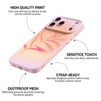 Pink Leaf - iPhone Silicone Case