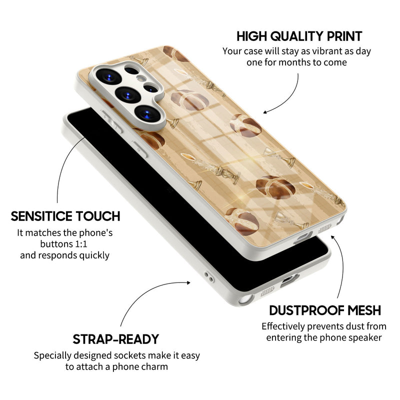 Sacred Covenant - Samsung Glass Case