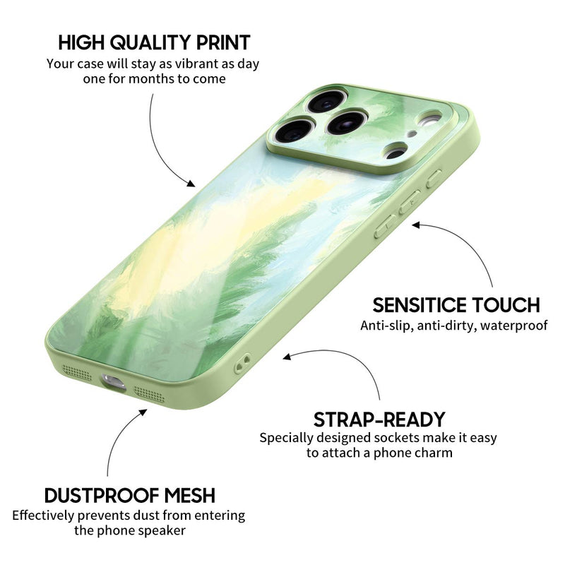 New Life - iPhone Glass Case