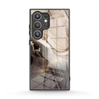 Elegant Brown - Samsung Glass Case Caselm
