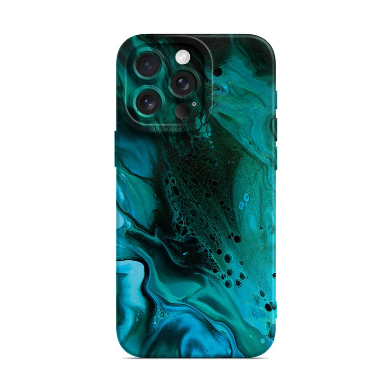 Staring Into Abyss - iPhone Silicone Case