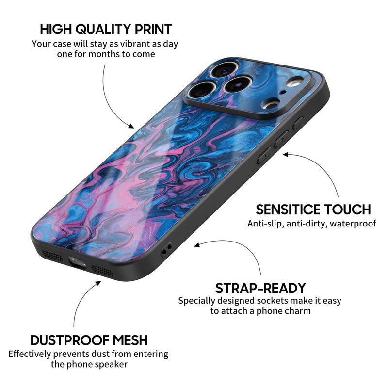 Pursuit Of Profundity - iPhone Glass Case