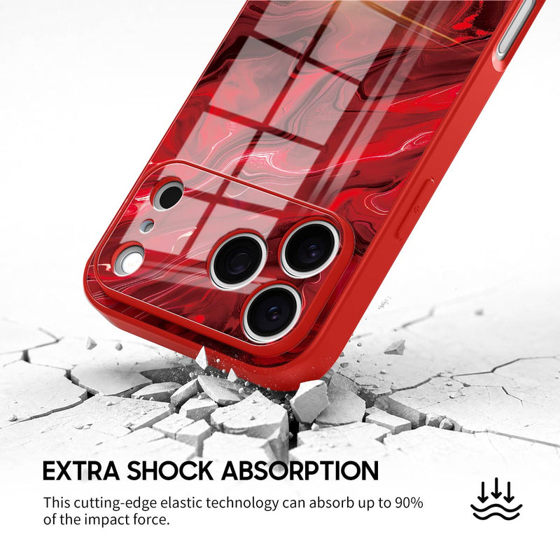 Flowing Flame - iPhone Glass Case