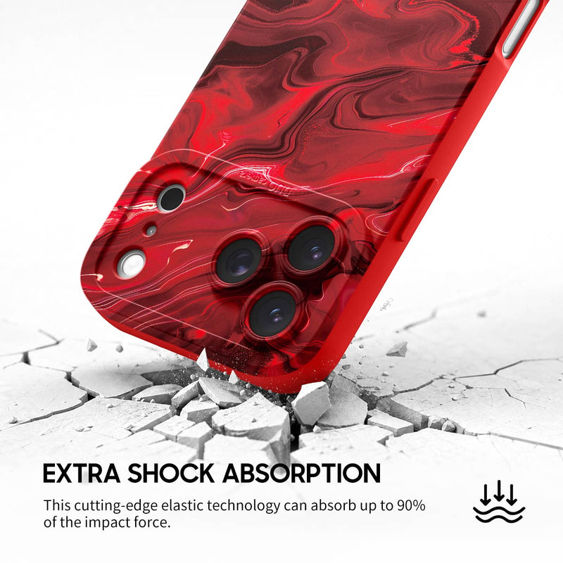 Flowing Flame - iPhone Silicone Case