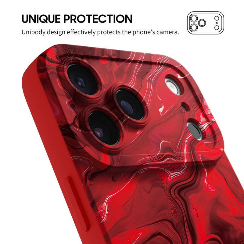 Flowing Flame - iPhone Silicone Case