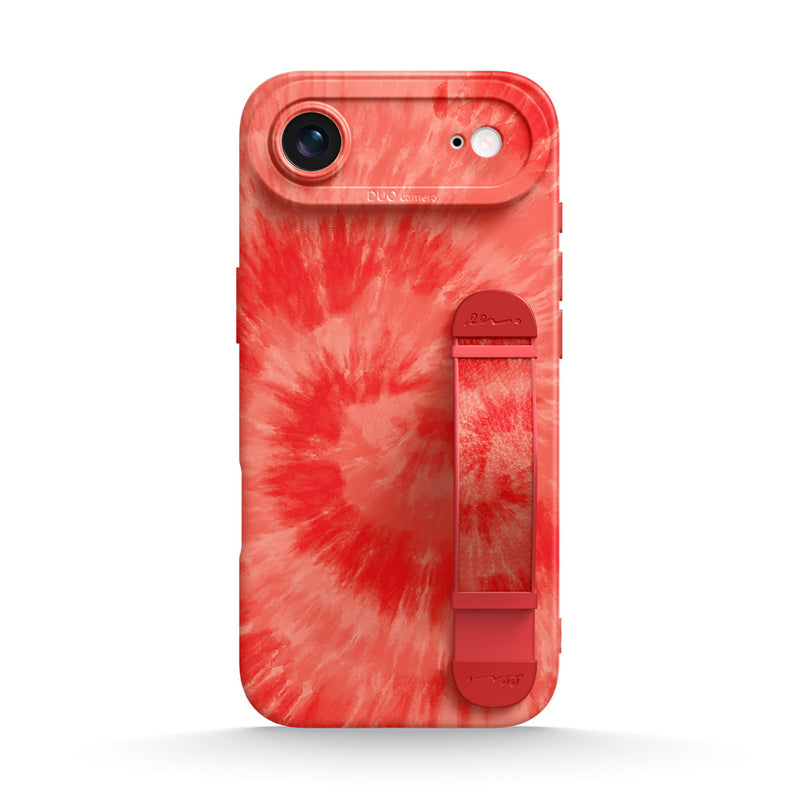 Scarlet Glow - iPhone Wrist Strap Case