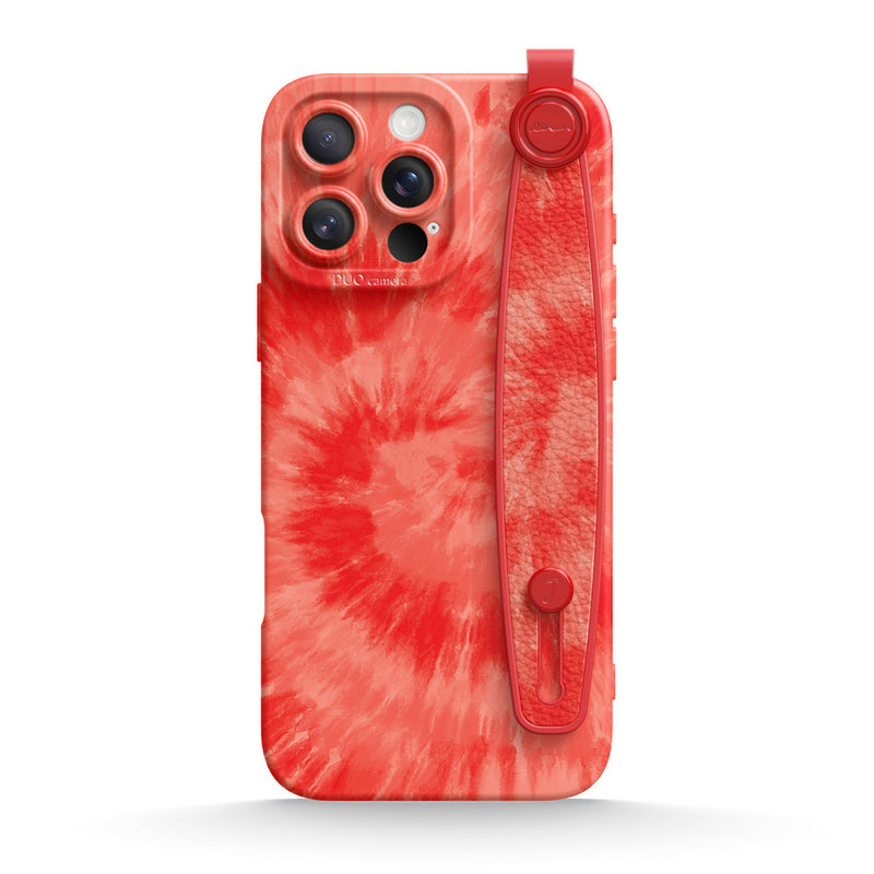 Scarlet Glow - iPhone Wrist Strap Case